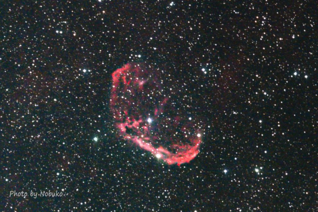 6D_ﾄﾘﾐﾝｸﾞ_NGC6888_WR136_ｸﾚｾﾝﾄ星雲