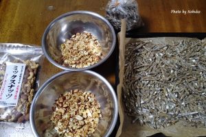 材料_ごまめ・ミックスナッツ