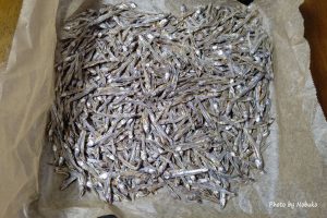 ごまめをオーブン130°10分