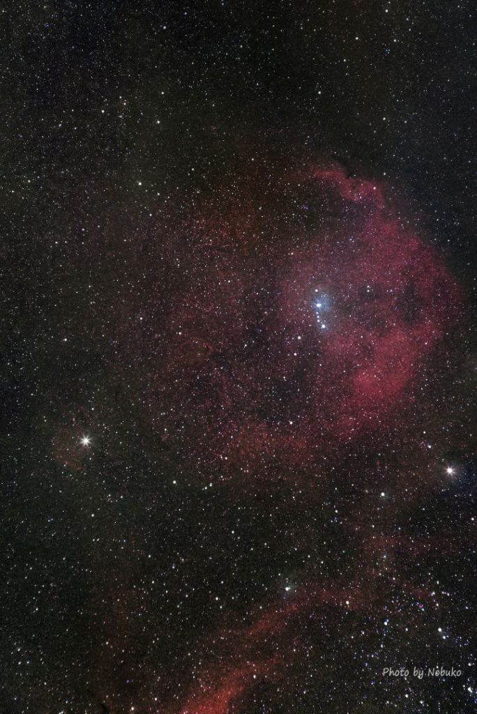 80D_HKIR_85mmPs合成sh2-264ｴﾝｾﾞﾙﾌｨｯｼｭ星雲