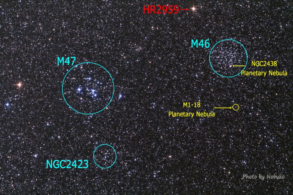tex_M46M47冬の二重星団_とも座