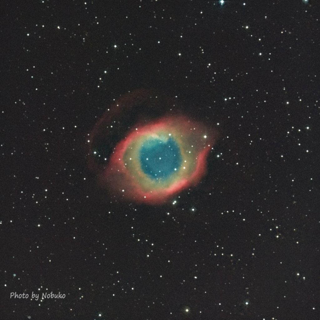 HEUIB_Ps合成_NGC7293らせん状星雲_みずがめ座