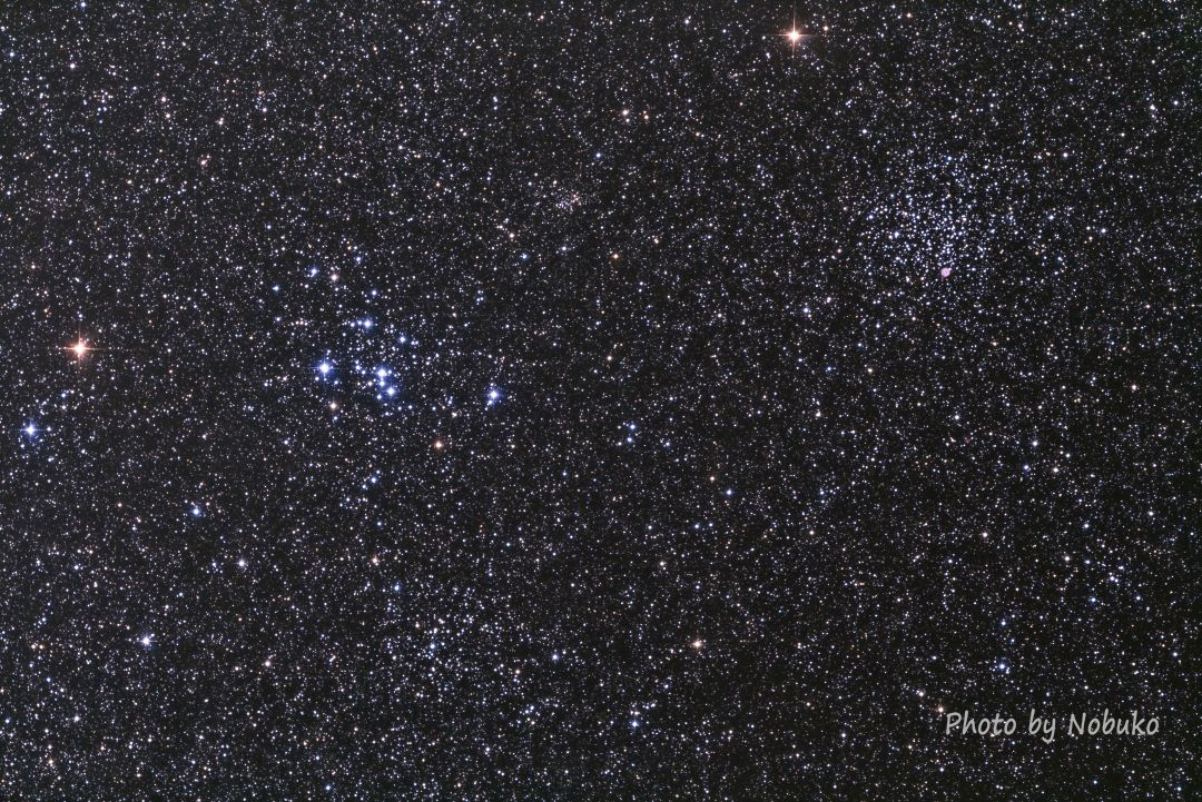 M46とM47_冬の二重星団（南天の二重星団）散開星団＆小さな惑星状星雲_NGC2438とM1-18とも座と冬の天の川