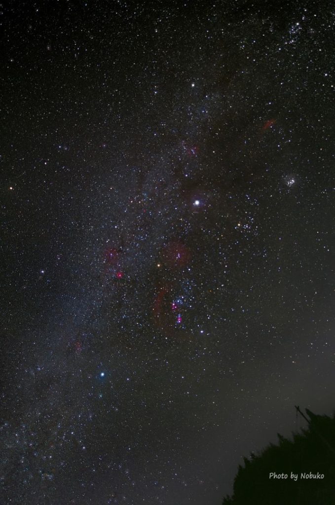 冬の天の川(上方北)