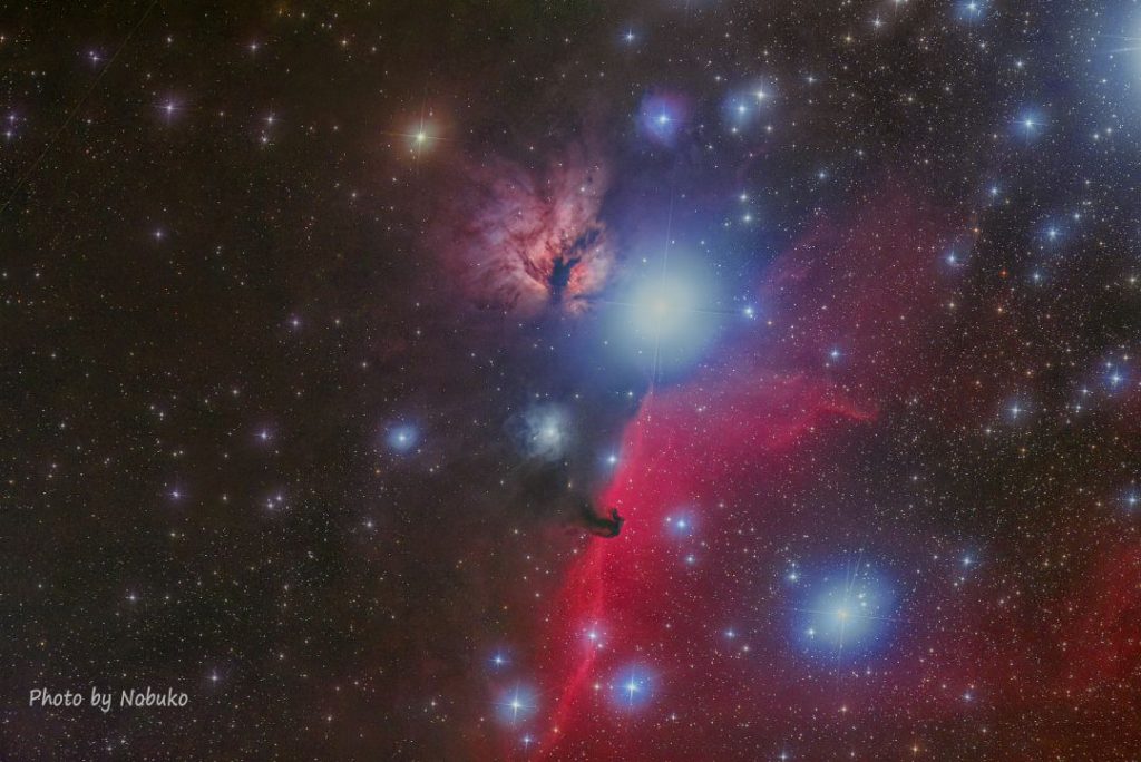 2021_11_6D_t2-3N2024_SI加算_IC434馬頭星雲N2024燃木星雲